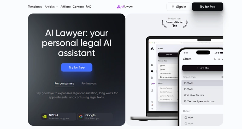 ai-lawyer - AI Tool Preview