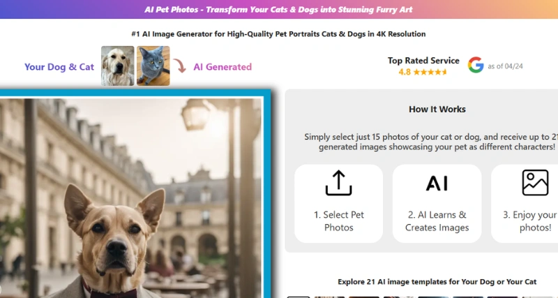 ai-pet-photos - AI Tool Preview