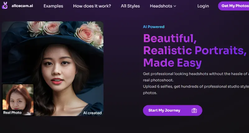alicecam.ai - AI Tool Preview