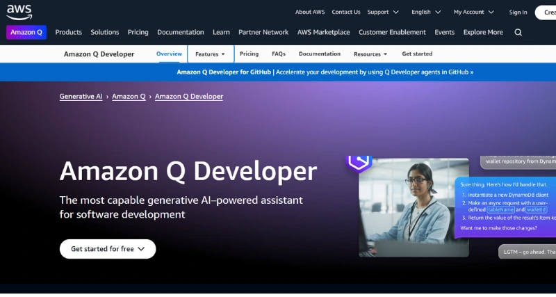 Amazon Q Developer - AI Tool Preview