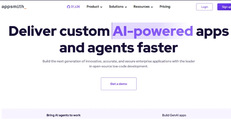 appsmith - AI Tool Preview