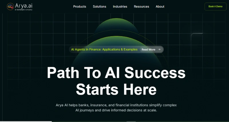Arya.ai - AI Tool Preview