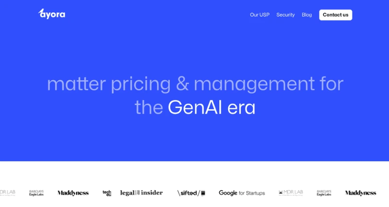 ayora - AI Tool Preview