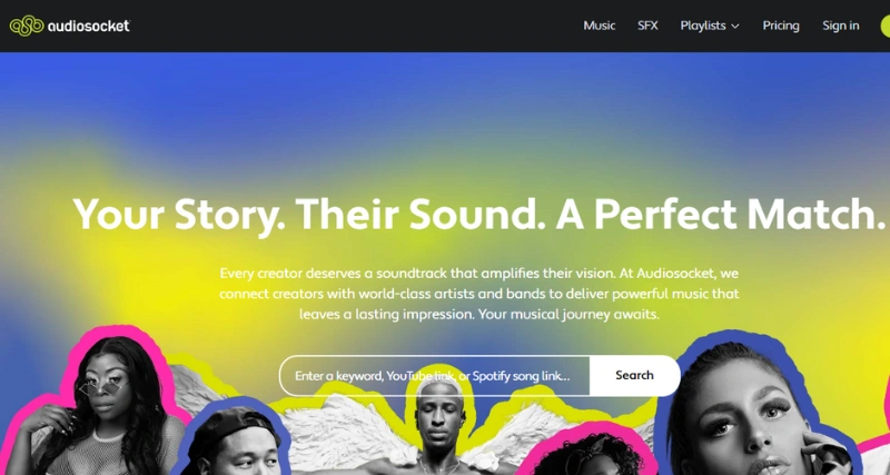 Audiosocket - AI Tool Preview