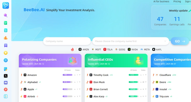 BeeBee.AI - AI Tool Preview