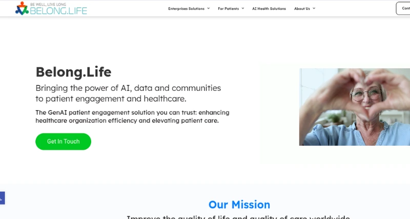 BELONG.LIFE - AI Tool Preview