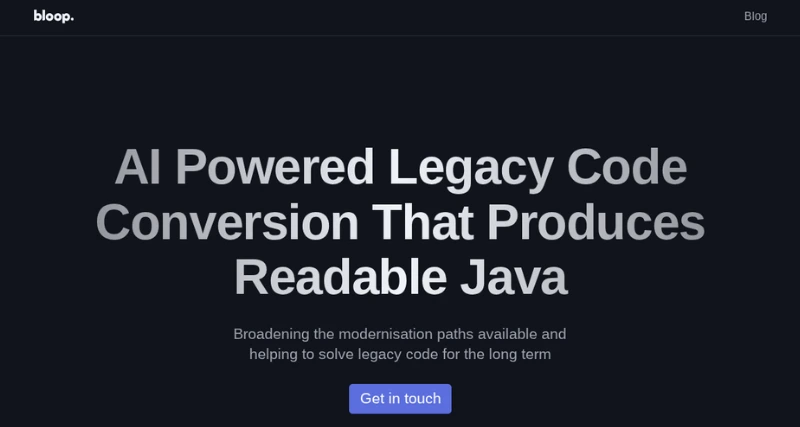 bloop - AI Tool Preview