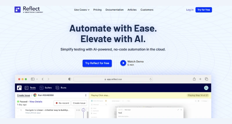 Reflect - AI Tool Preview