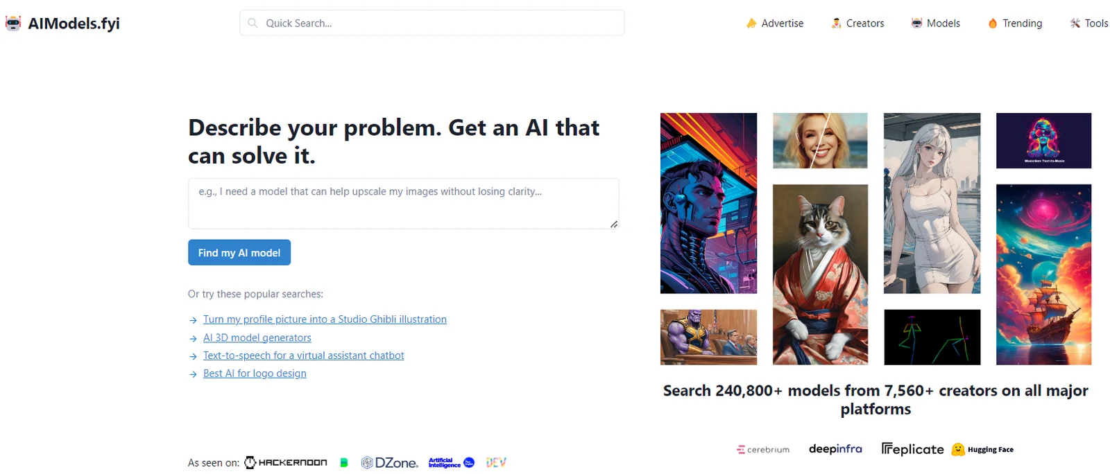 Replicate Codex - AI Tool Preview
