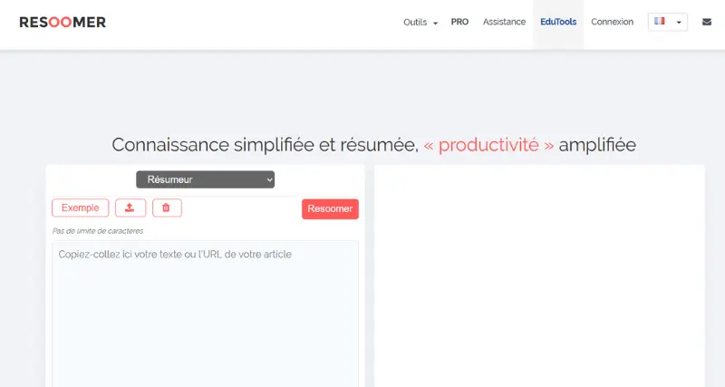 Resoomer - AI Tool Preview