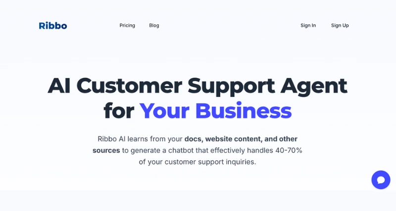 Ribbo - AI Tool Preview