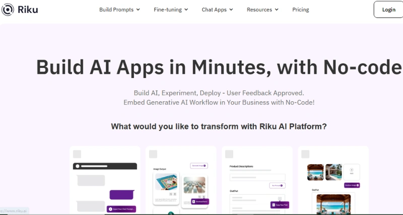Riku - AI Tool Preview