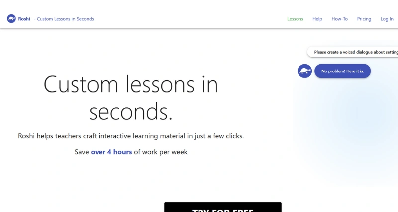 Roshi - AI Tool Preview