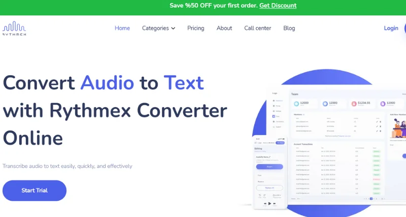 Rythmex - AI Tool Preview