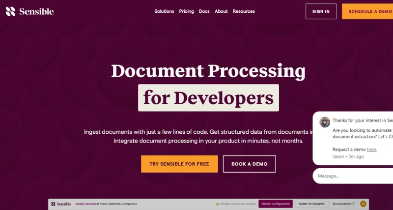 Sensible - AI Tool Preview