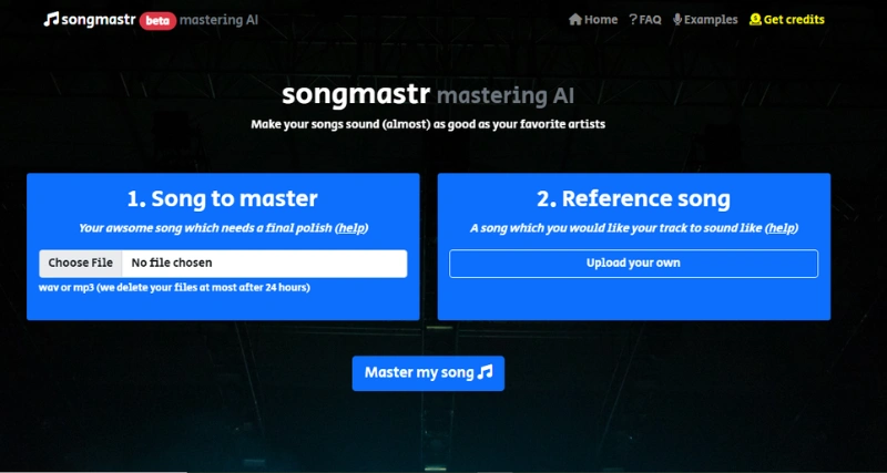 songmastr - AI Tool Preview