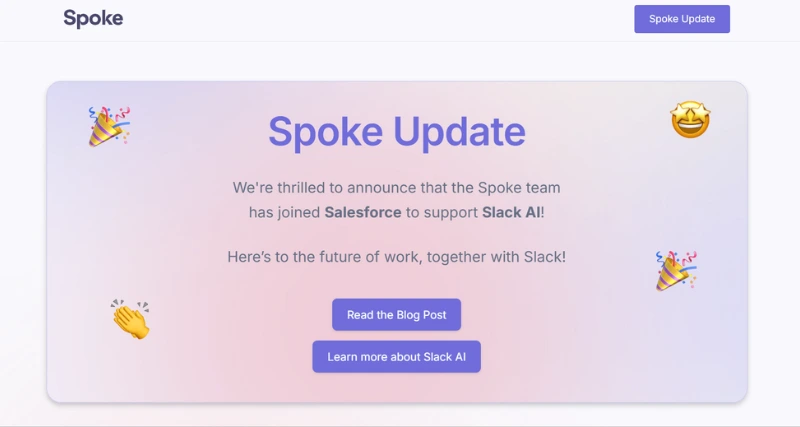 Spoke - AI Tool Preview