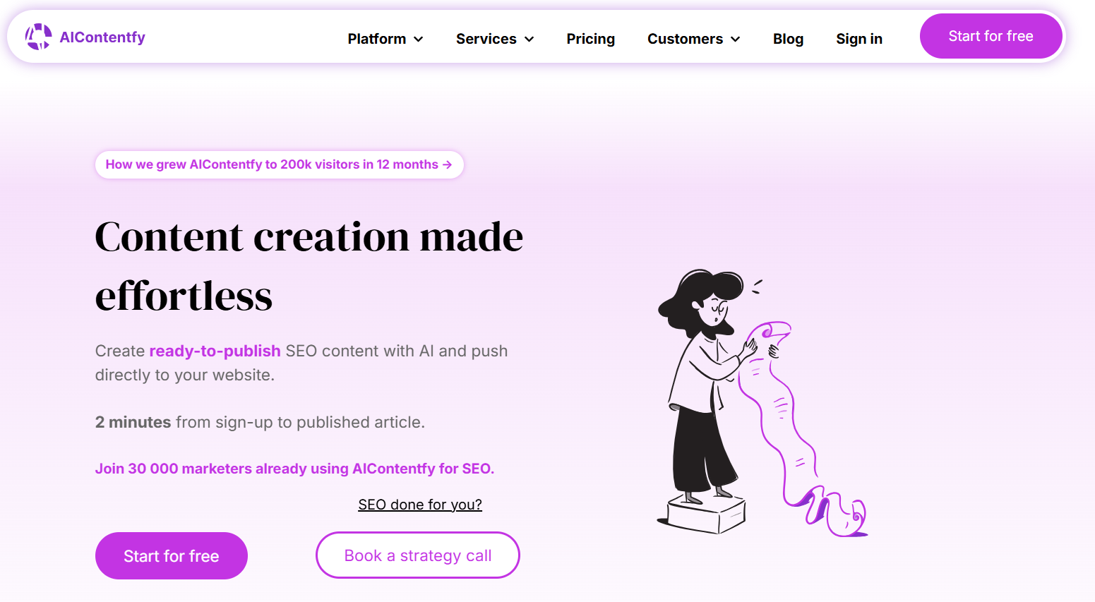 Aicontentfy - AI Tool Preview