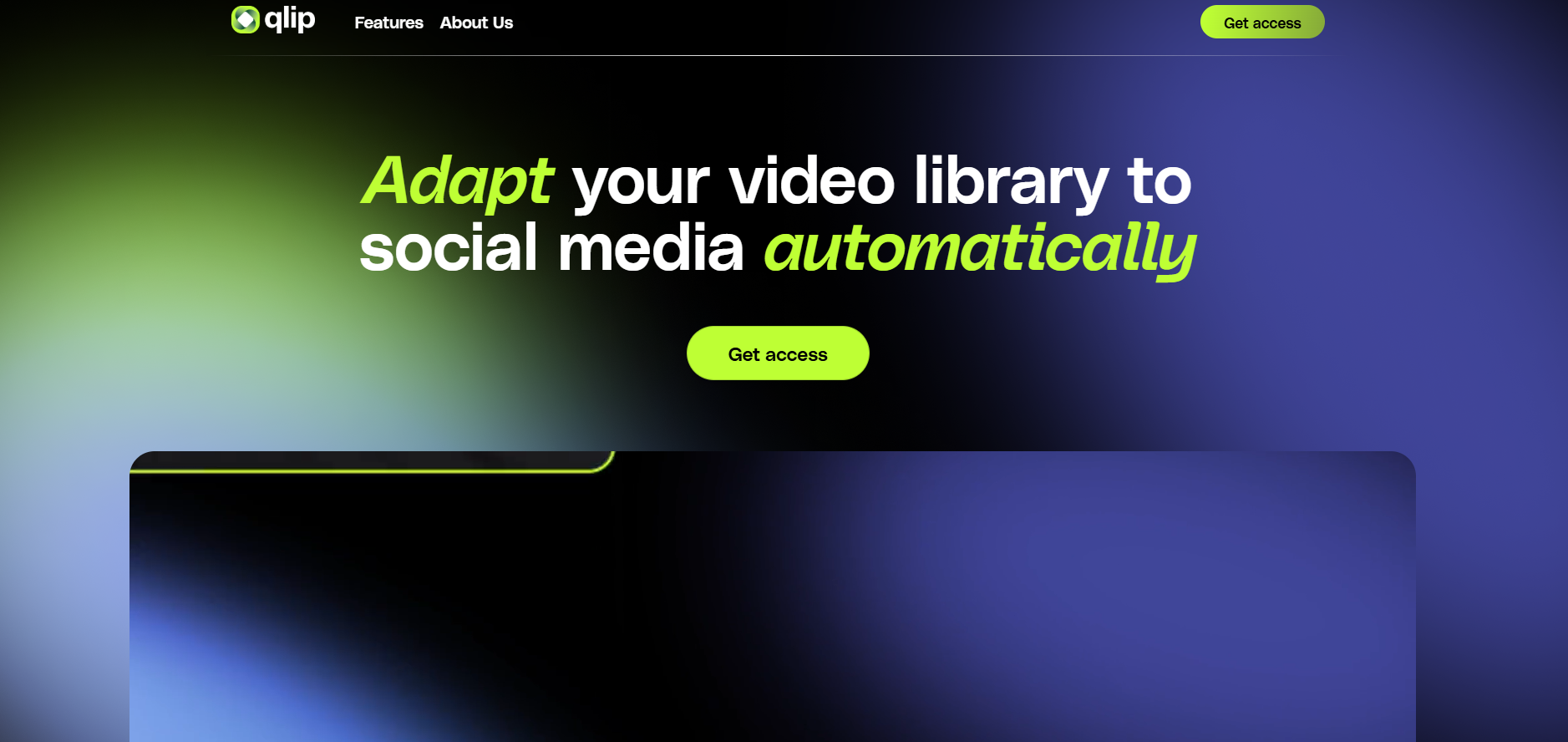 Qlip.ai - AI Tool Preview