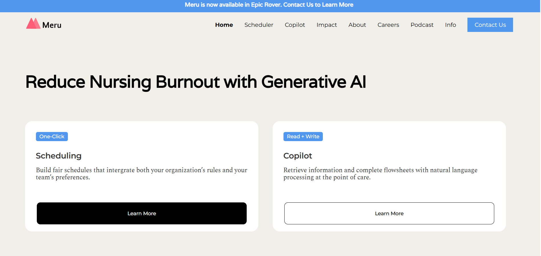meru - AI Tool Preview