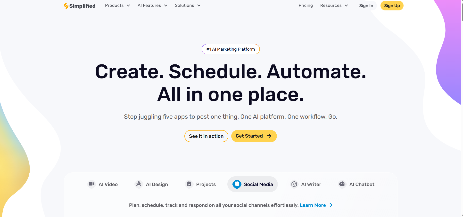 Simplified - AI Tool Preview