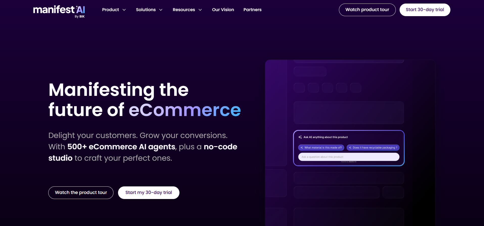 Manifest AI - AI Tool Preview