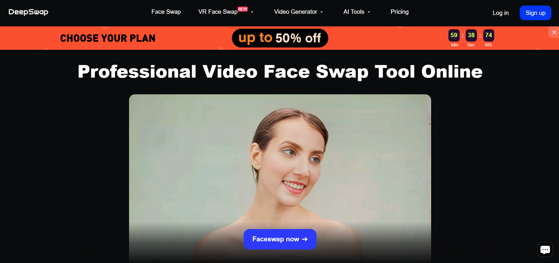 DeepSwap - AI Tool Preview