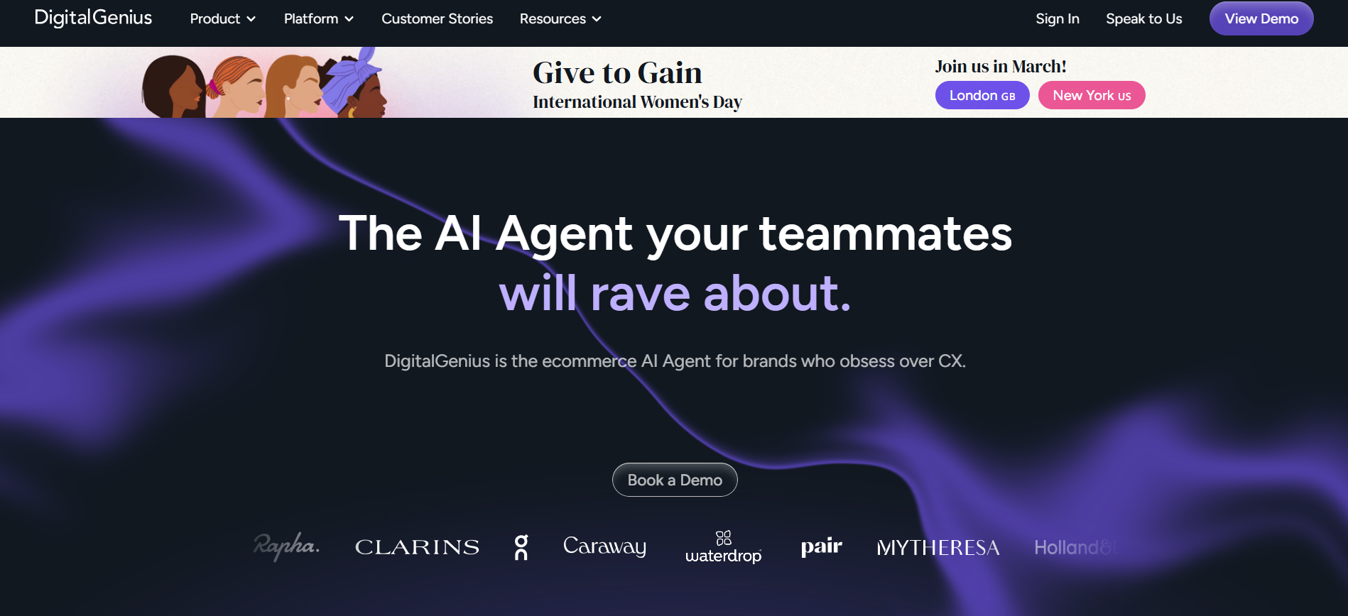 DigitalGenius - AI Tool Preview