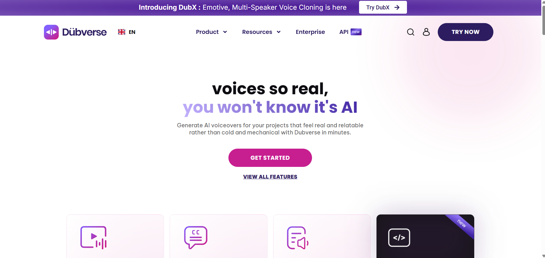 Dubverse - AI Tool Preview