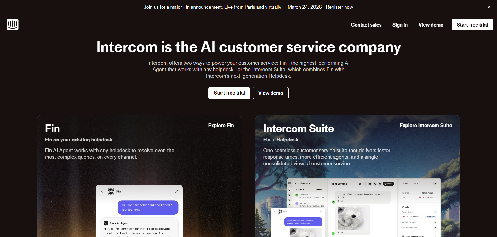 Fin AI bot - AI Tool Preview