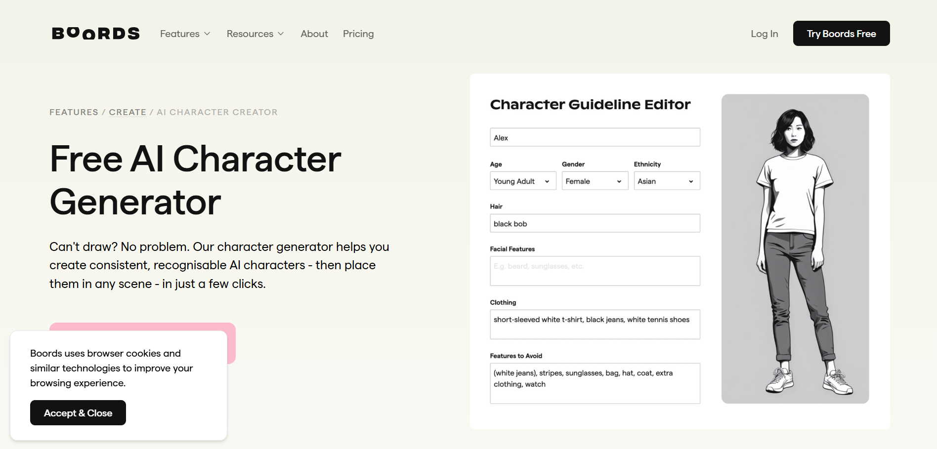 boords - AI Tool Preview