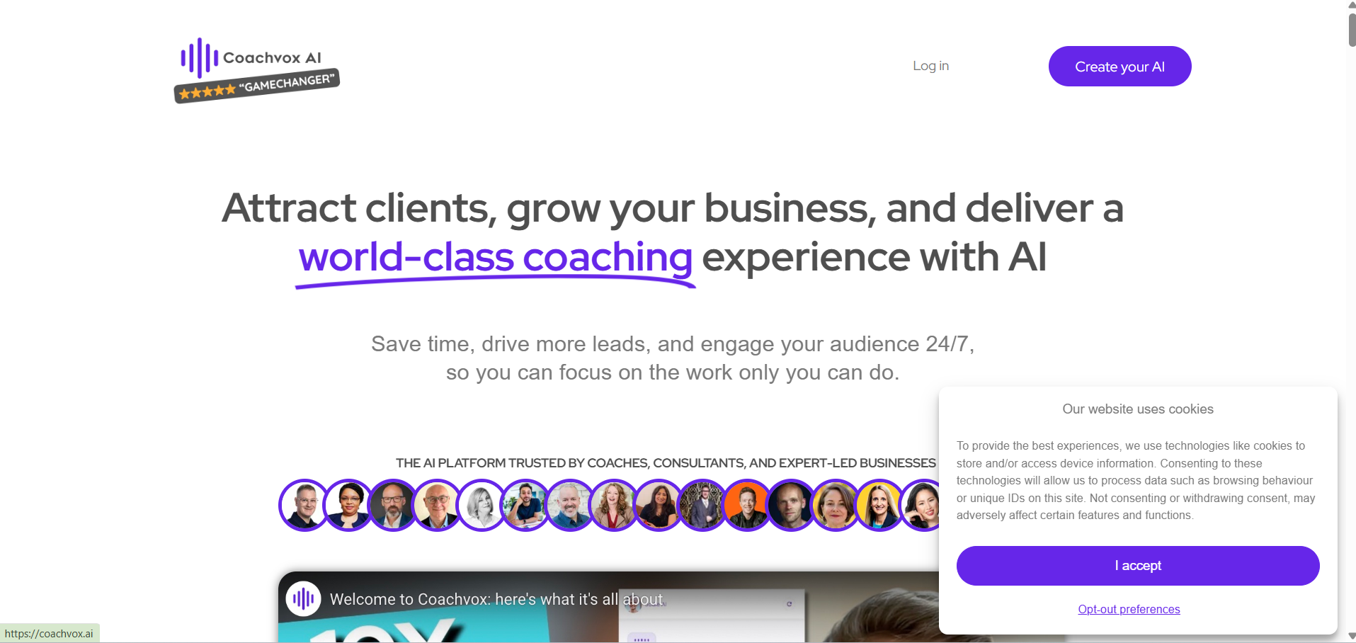 Coachvox AI - AI Tool Preview