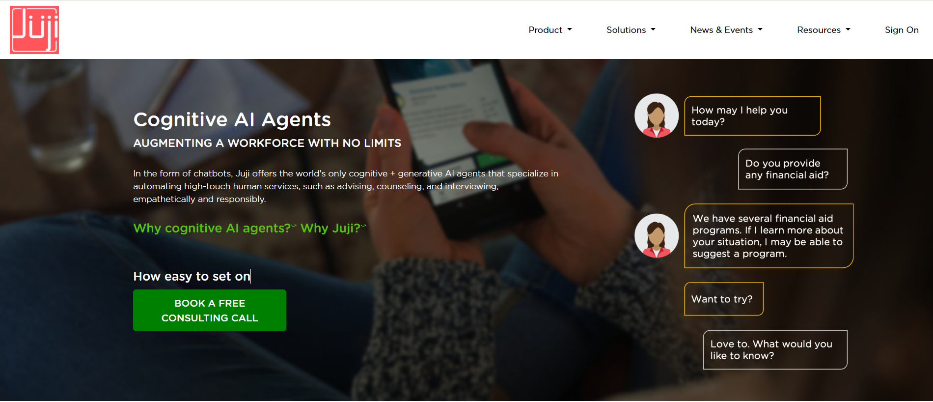Juji - AI Tool Preview