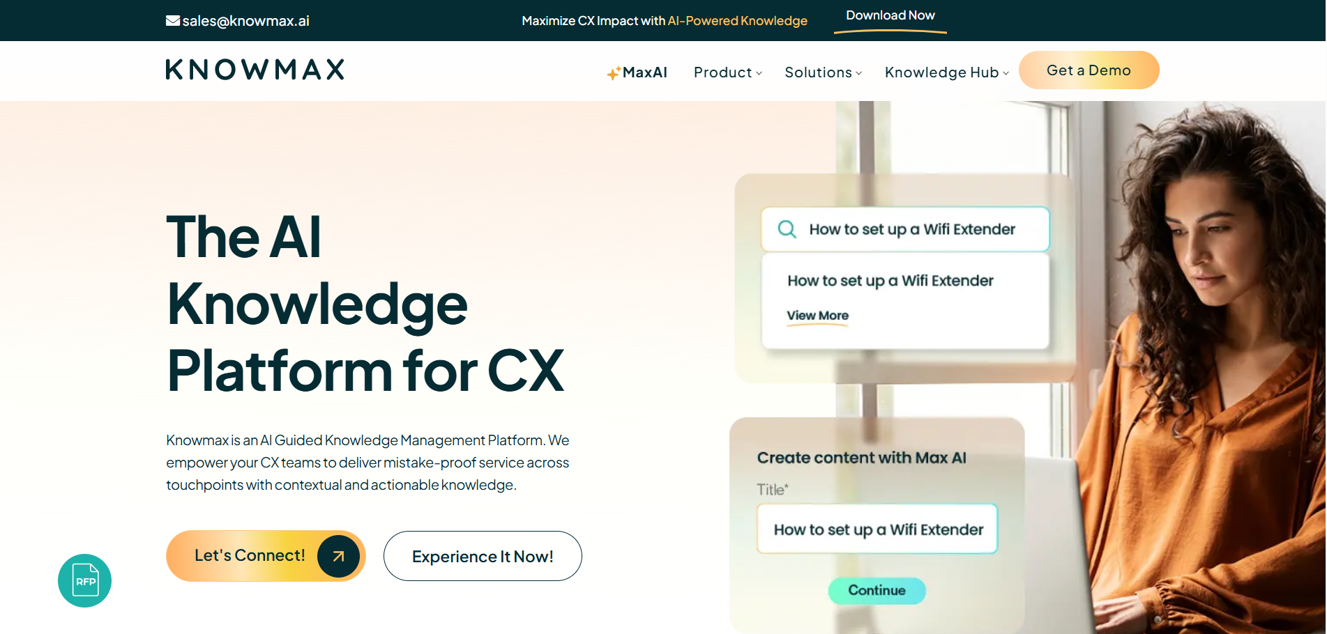 Knowmax - AI Tool Preview
