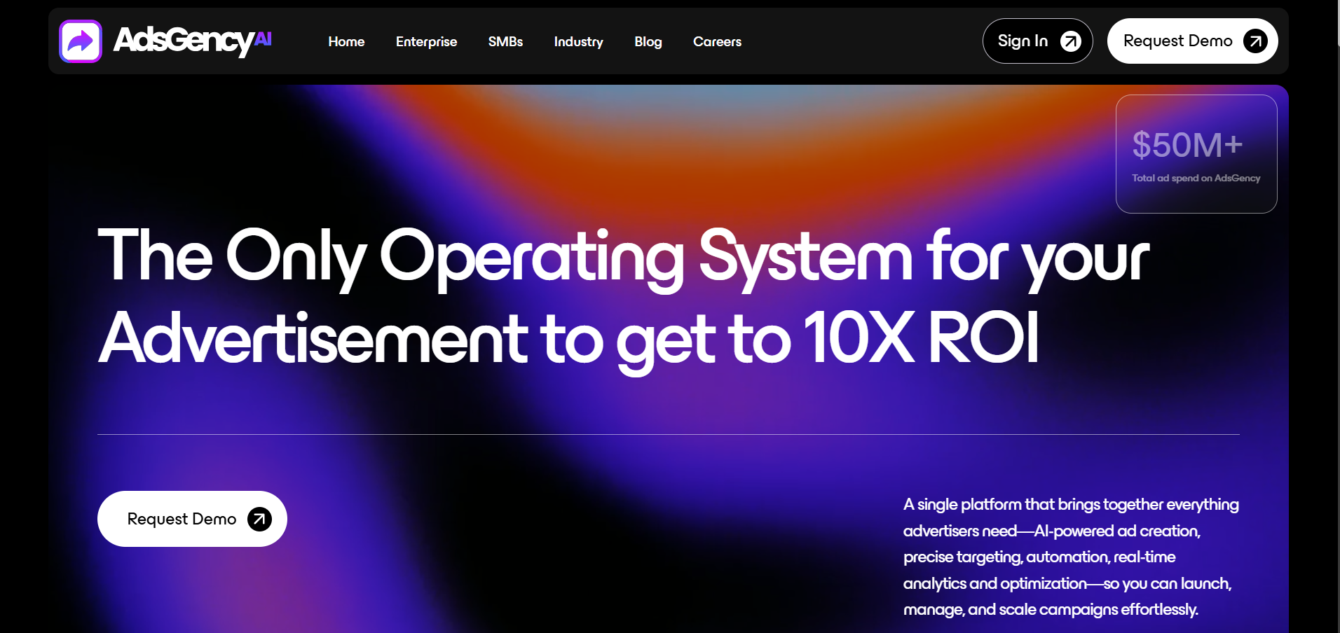 AdsGency AI - AI Tool Preview